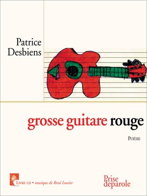 cover image of grosse guitare rouge